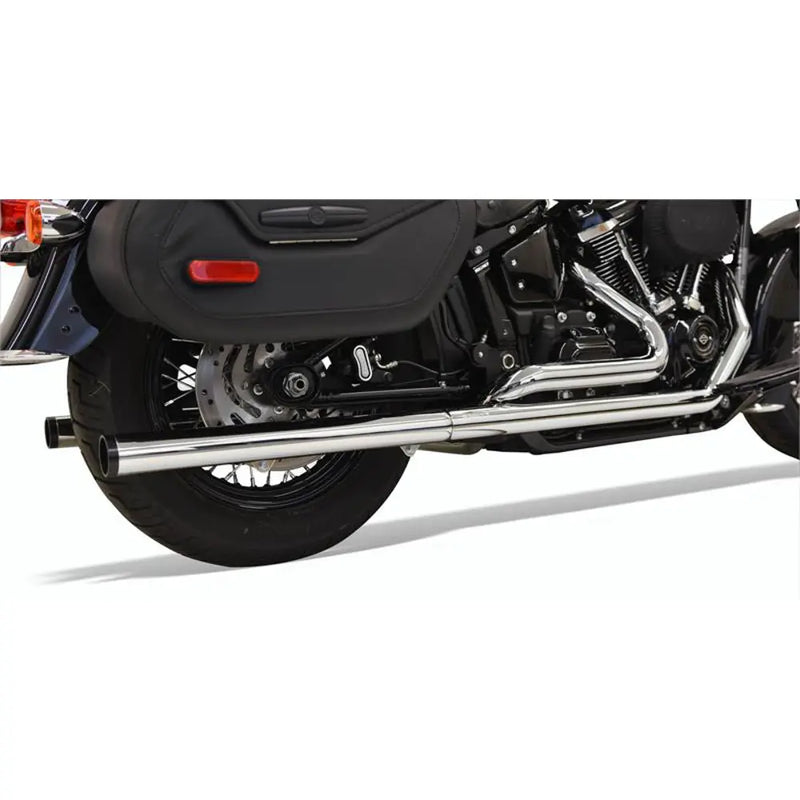 Bassani Chrome Duals Avgassystem till Harley