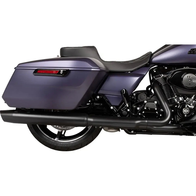 Drag Specialties Performance Predator 2-Up Extended Reach Sadel till Harley