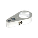 2-Piece Two-Hole Frame Cable Guide Clamp Chrome / 1" / 5mm + 9.5x6.5mm for Throttle/Idle/Brake