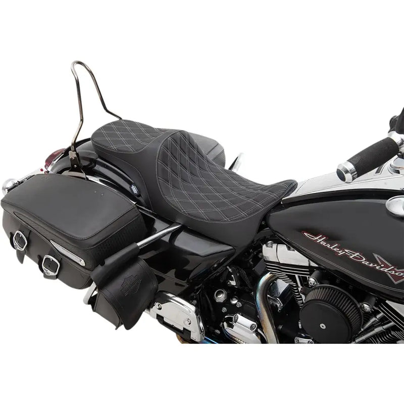 Drag Specialties Predator III 2-Up Sadel till Harley
