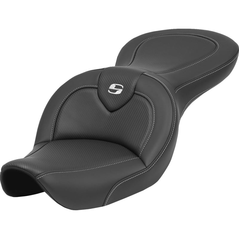 Saddlemen Roadsofa Plain Sadel till Harley