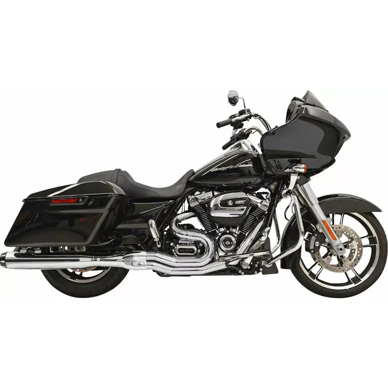 Bassani Road Rage Straight Can 2-till-1 Avgassystem till Harley