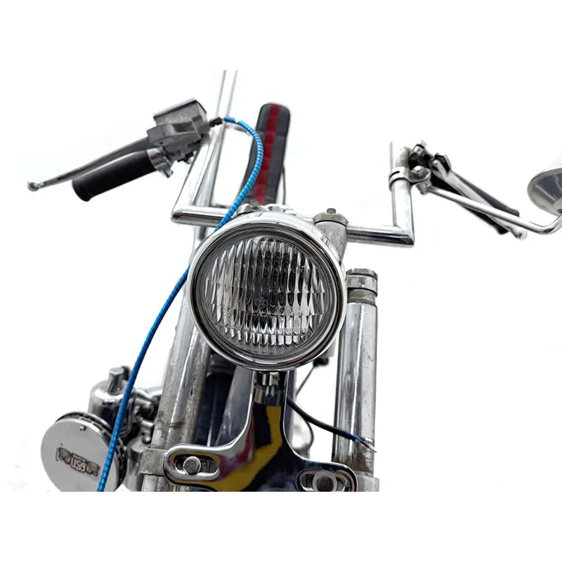 V-Twin MFG 5 1/8" Aluminium Retro MC Strålkastare