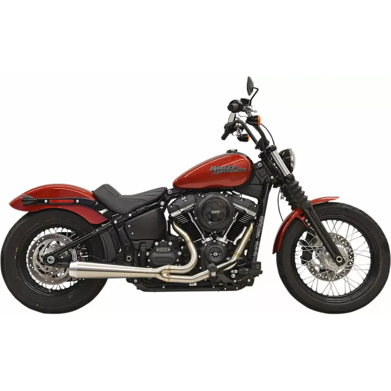 Bassani Road Rage III Rostfritt 2-till-1 Avgassystem till Harley