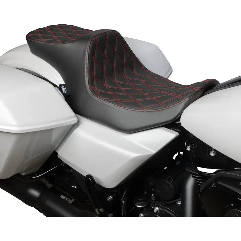 Drag Specialties Predator III 2-Up Sadel till Harley