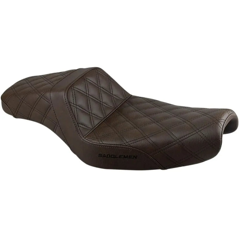 Saddlemen Step-Up Lattice Stitch Sadel till Harley