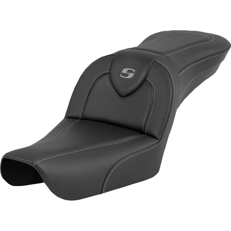Saddlemen Roadsofa Plain Sadel till Harley