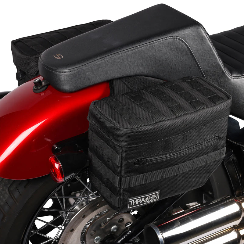 Thrashin Supply Essential 10L Throw-Over Sadelväskor MC