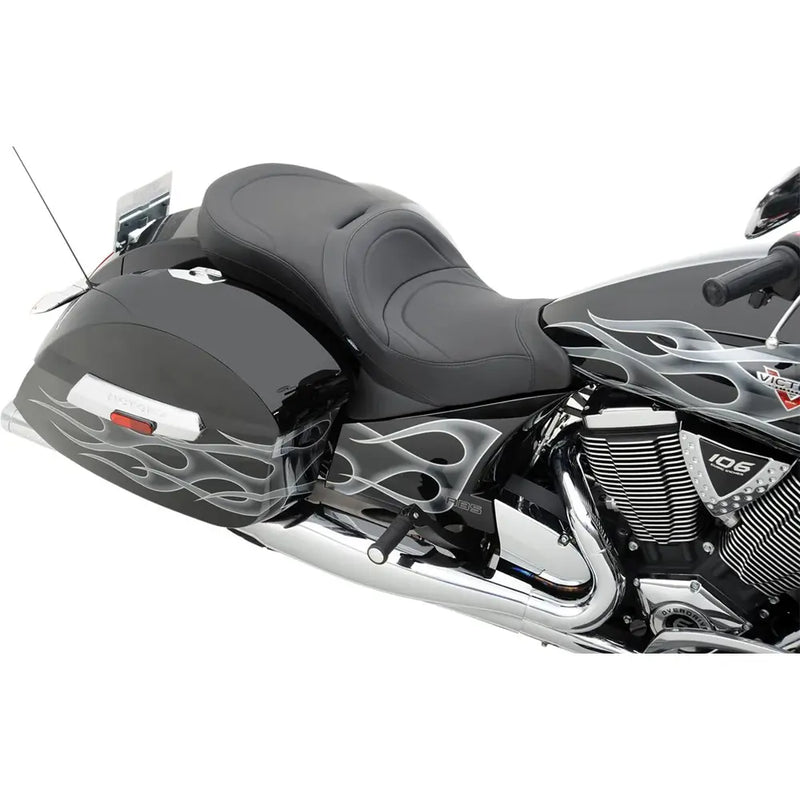 Drag Specialties Low Profile Touring Sadel till Victory