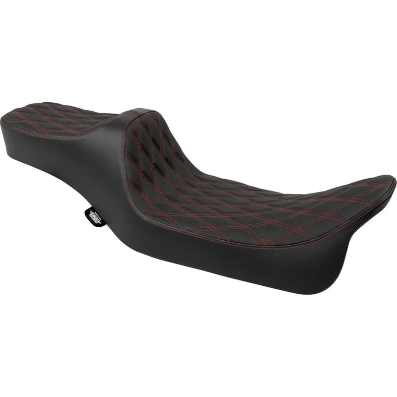 Drag Specialties Predator III 2-Up Extended Reach Sadel till Harley