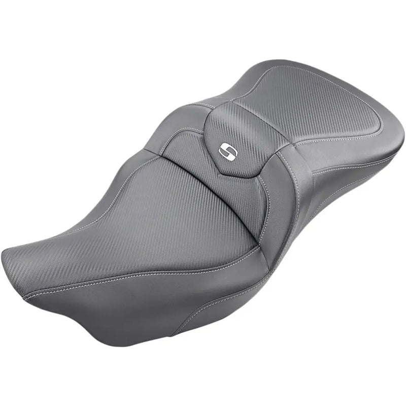 Saddlemen Roadsofa Extended Reach Plain Sadel till Harley