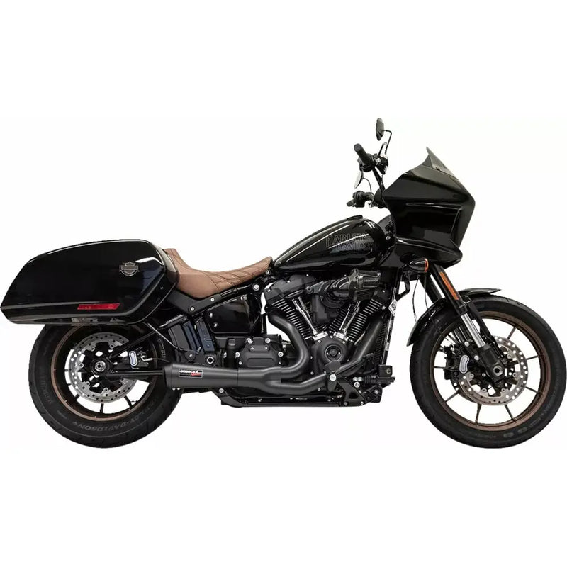 Bassani The Ripper Short 2-till-1 Katalysator Avgassystem till Harley