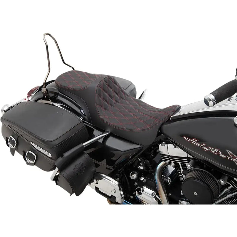 Drag Specialties Predator III 2-Up Sadel till Harley