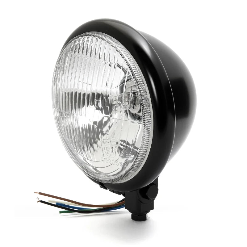 SMP Bates 5.75" MC-Strålkastare Bottenfäste 