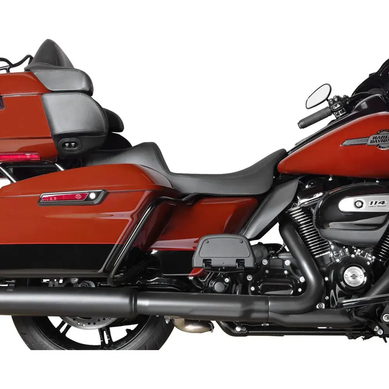 Drag Specialties Predator III 2-Up Extended Reach Sadel till Harley