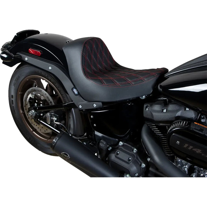 Drag Specialties Solo Sadel till Harley