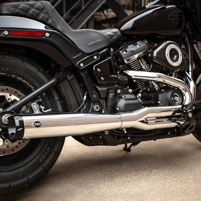 S&S SuperStreet 2-till-1 Avgassystem till Harley