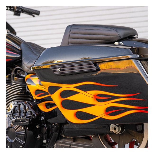 Arlen Ness 10 Gauge Handtag Hårda Sidoväskor till Harley