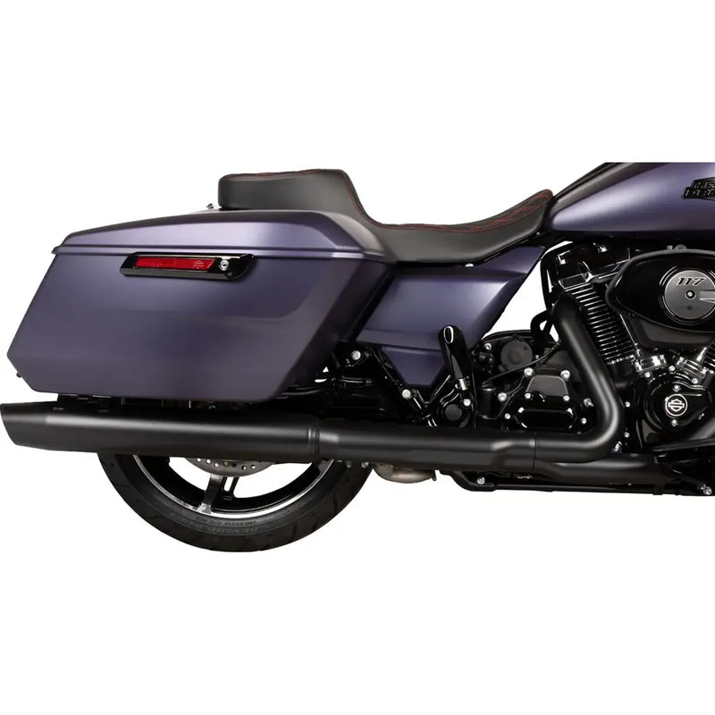 Drag Specialties Performance Predator 2-Up Extended Reach Sadel till Harley