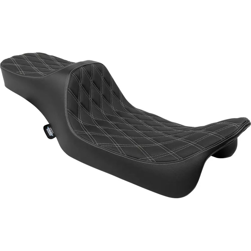 Drag Specialties Predator III 2-Up Extended Reach Sadel till Harley