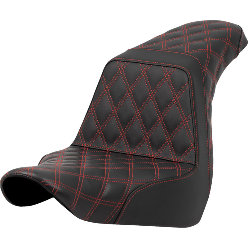 Saddlemen Step-Up Lattice Stitch Sadel till Harley