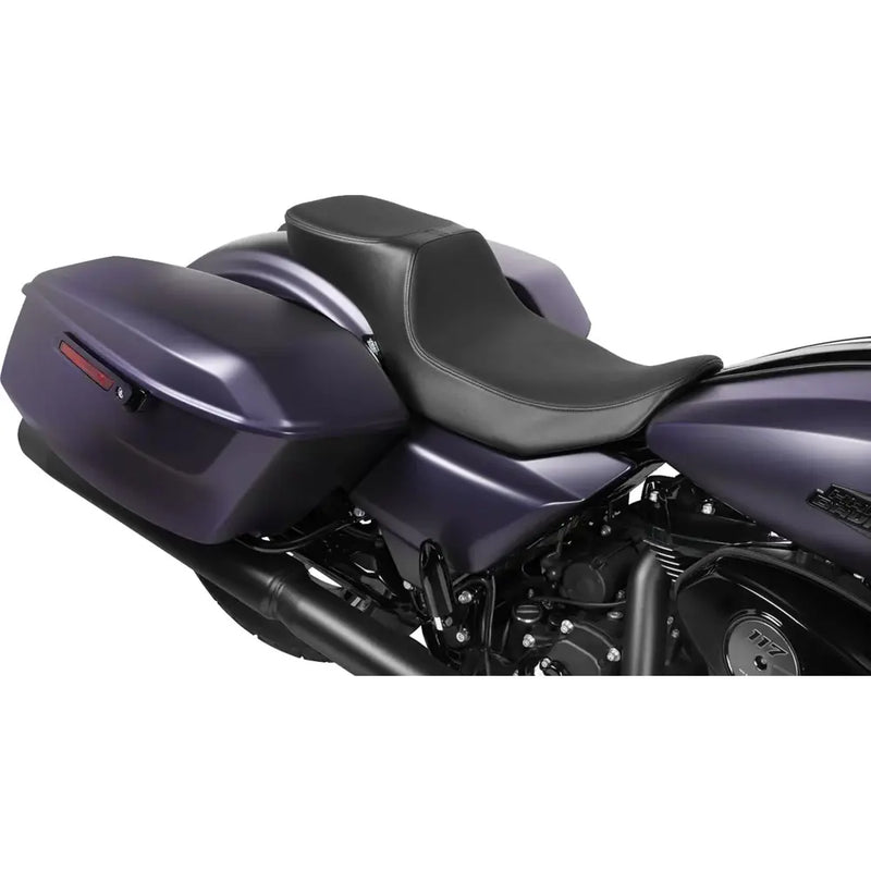 Drag Specialties Performance Predator 2-Up Extended Reach Sadel till Harley