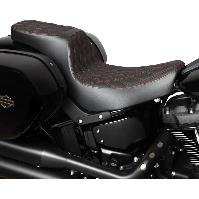 Drag Specialties Performance Predator 2-Up Sadel till Harley