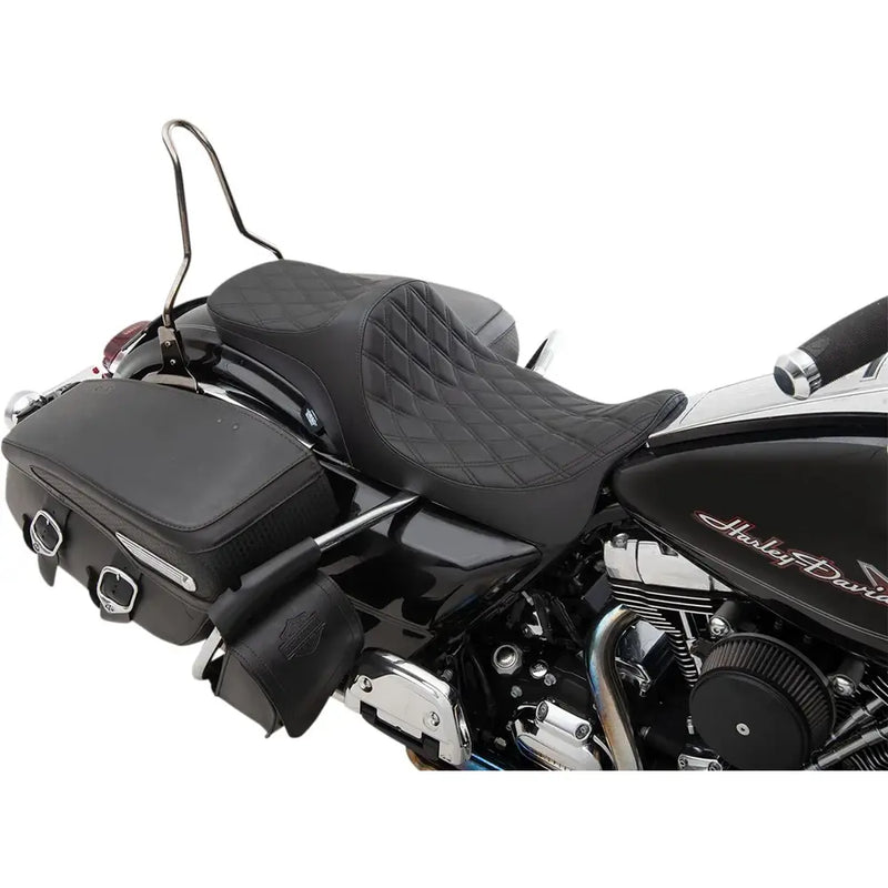 Drag Specialties Predator III 2-Up Sadel till Harley