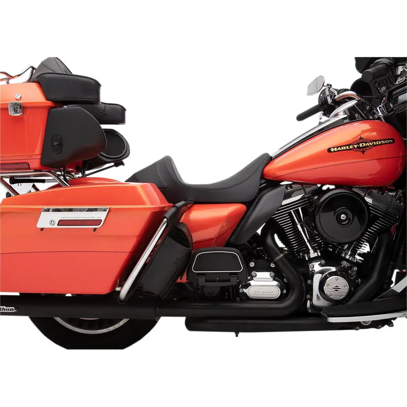 Drag Specialties EZ-ON Low Profile Forward Solo Sadel till Harley