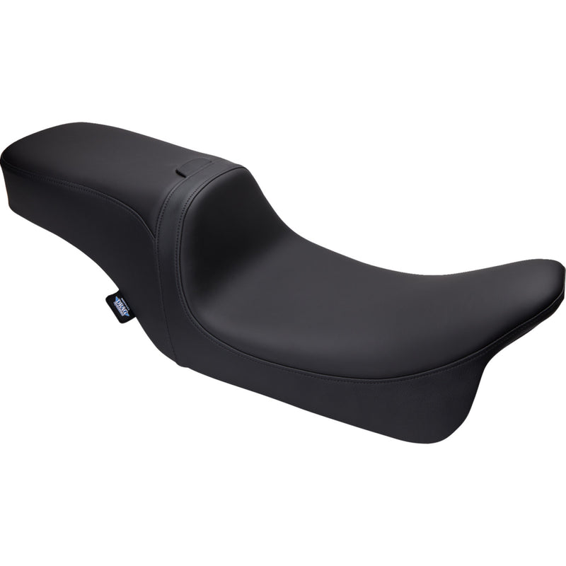 Drag Specialties Performance Predator 2-Up Ryggstödsförberedd Sadel till Harley