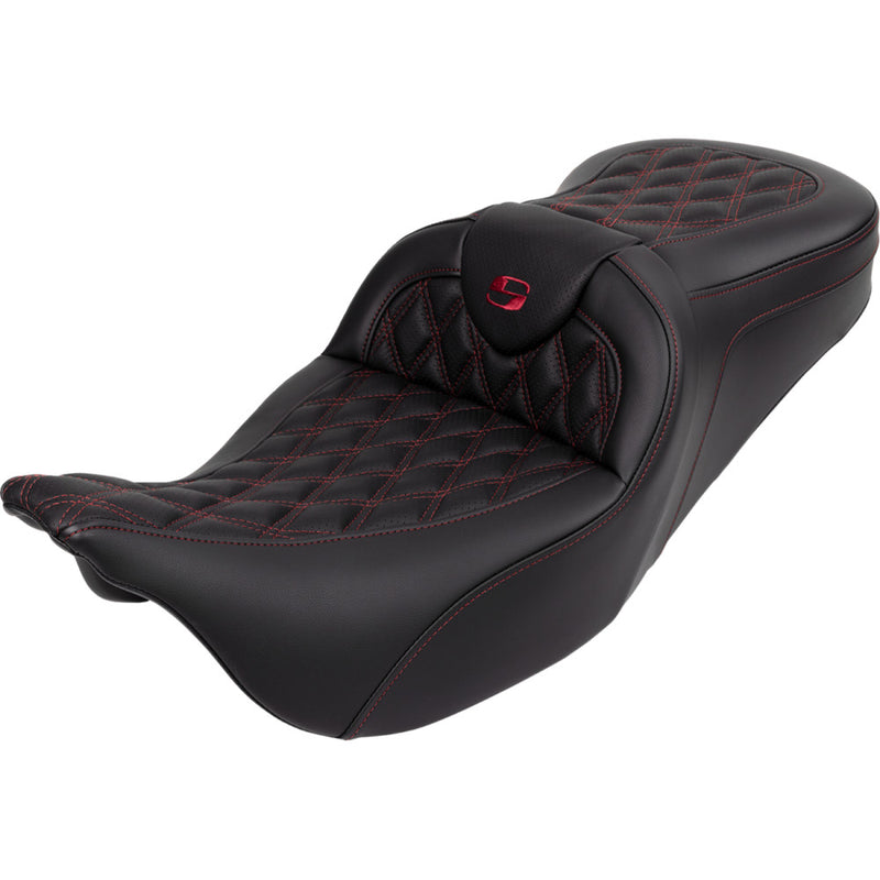 Saddlemen Roadsofa Lattice Stitch Sadel till Harley