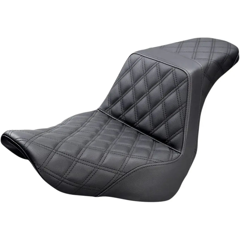 Saddlemen Step-Up Lattice Stitch Sadel till Harley