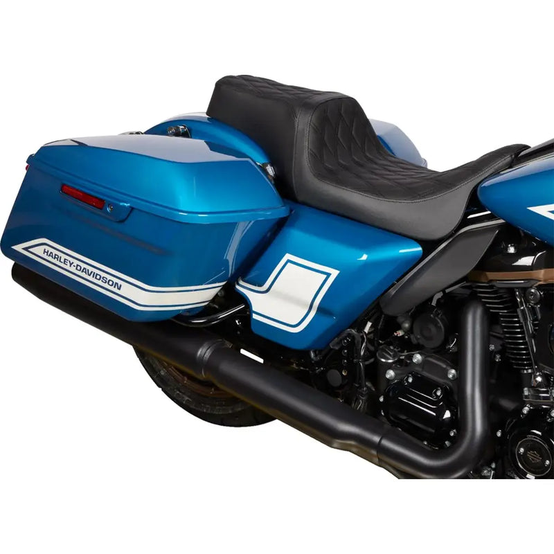 Drag Specialties Performance Predator 1-Up Sadel till Harley 