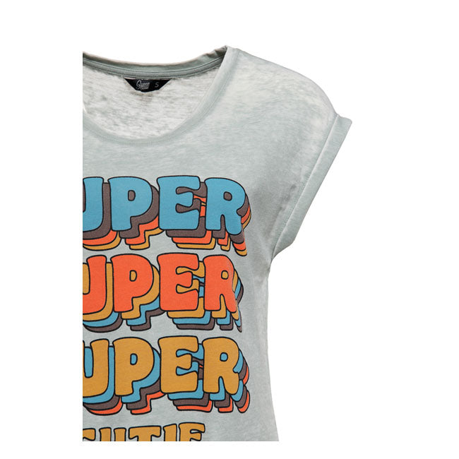 Queen Kerosin Super Cutie T-Shirt Washed