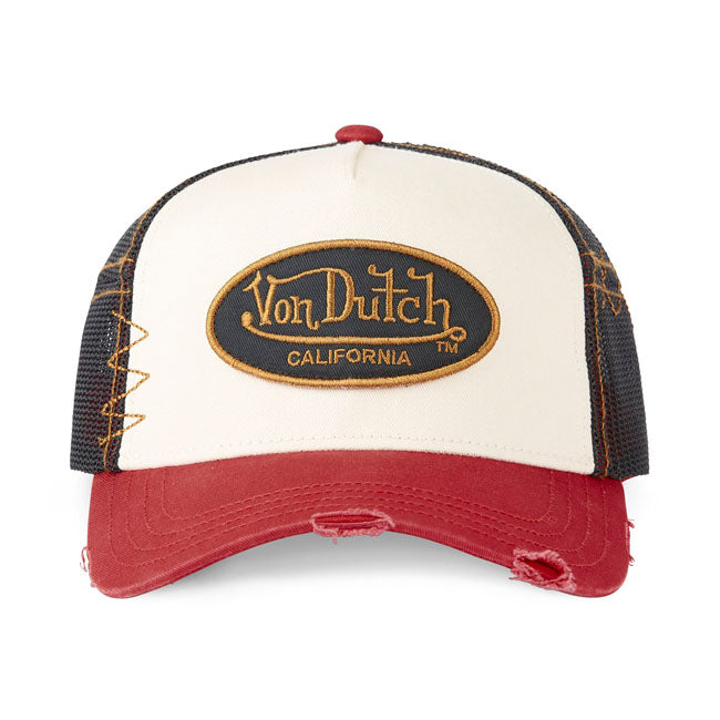Von Dutch Distressed Logo Keps