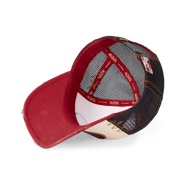 Von Dutch Distressed Logo Keps
