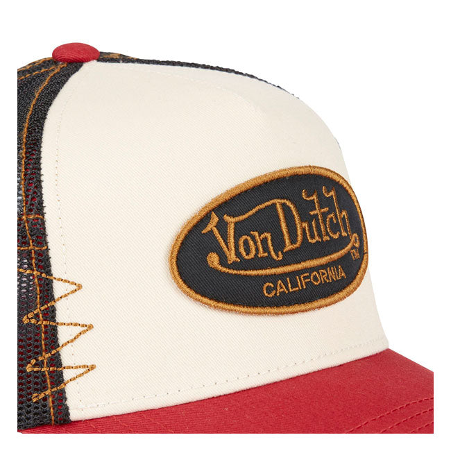 Von Dutch Distressed Logo Keps