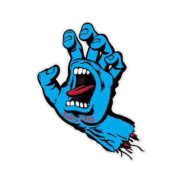 Santa Cruz Screaming Hand Sticker 10-pack