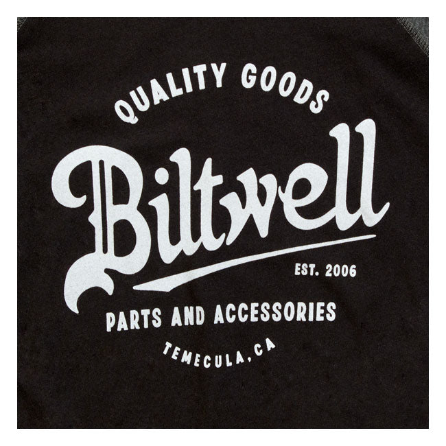 Biltwell Script Baseball Longsleeve Dam