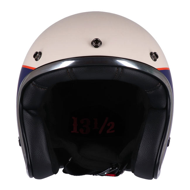 13 1/2 Skull Bucket Öppen MC Hjälm