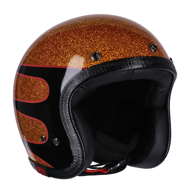 13 1/2 Skull Bucket Öppen MC Hjälm