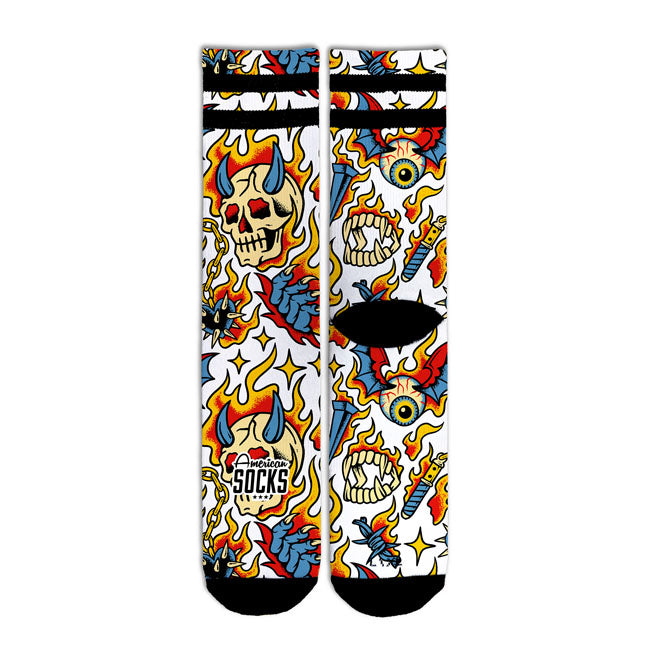 American Socks Wicked Signature Strumpor