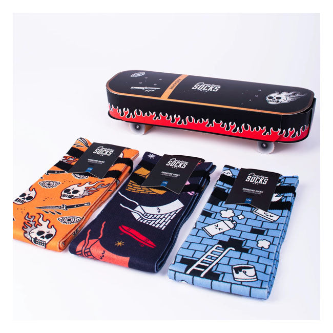 American Socks Skateboard Gift Box Signature Strumpor