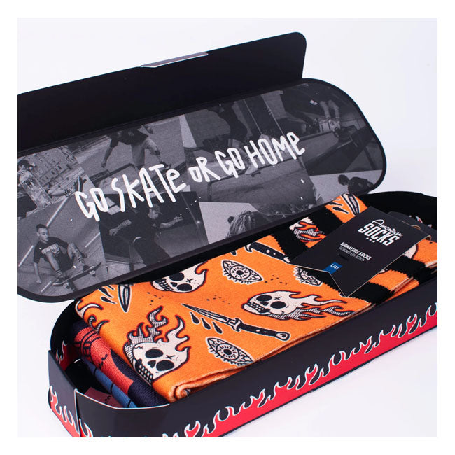 American Socks Skateboard Gift Box Signature Strumpor