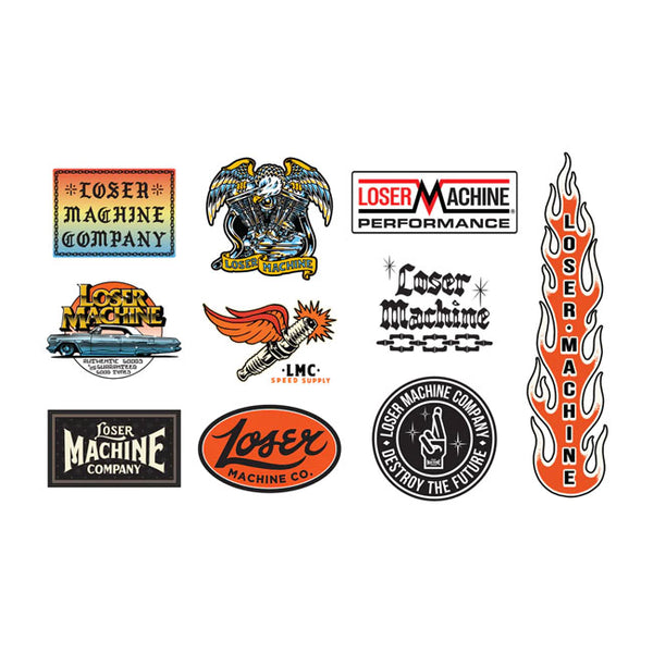 Loser Machine LMC Sticker Pack XI
