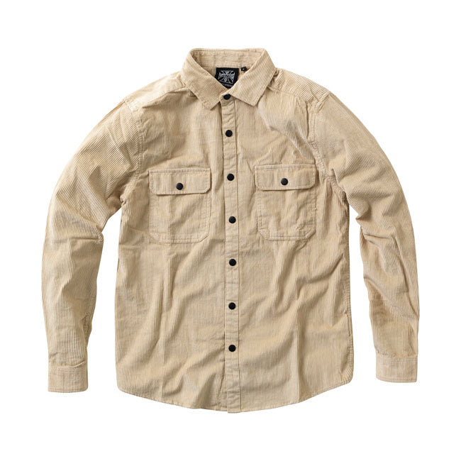 West Coast Choppers Hill Country Cord Skjorta