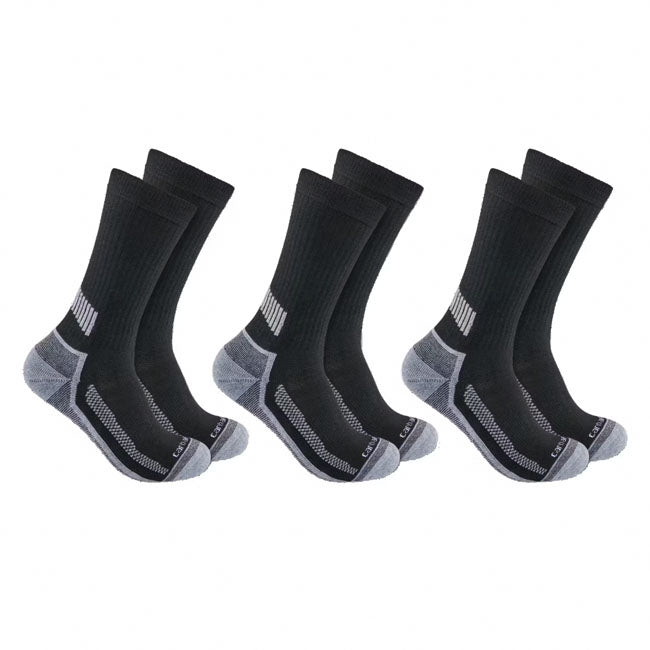 Carhartt Force Midweight Crew Strumpor 3-pack