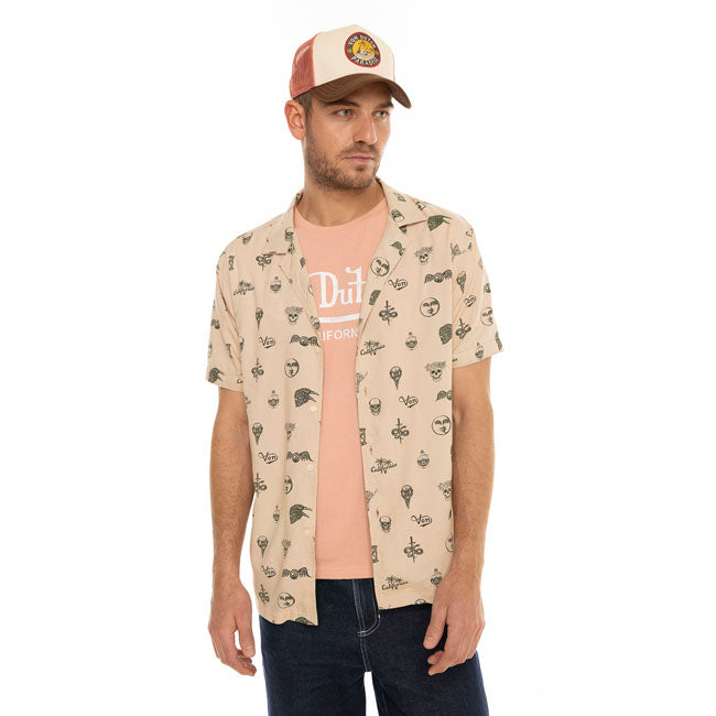 Von Dutch Iso Kortärmad Skjorta
