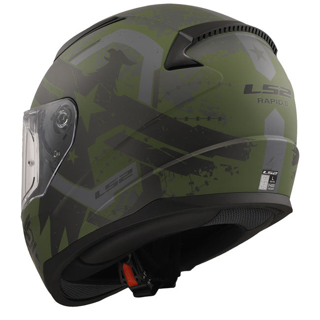 LS2 Rapid II MC-Hjälm Integral