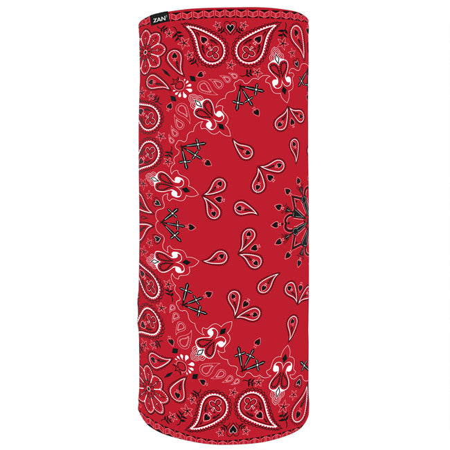 Zanheadgear Motley Tube Sportflex UPF50+ Series Red Paisle